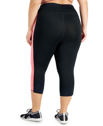 ID Ideology Women's Plus Size Colorblocked Capri Leggings - Picture 37 of 51