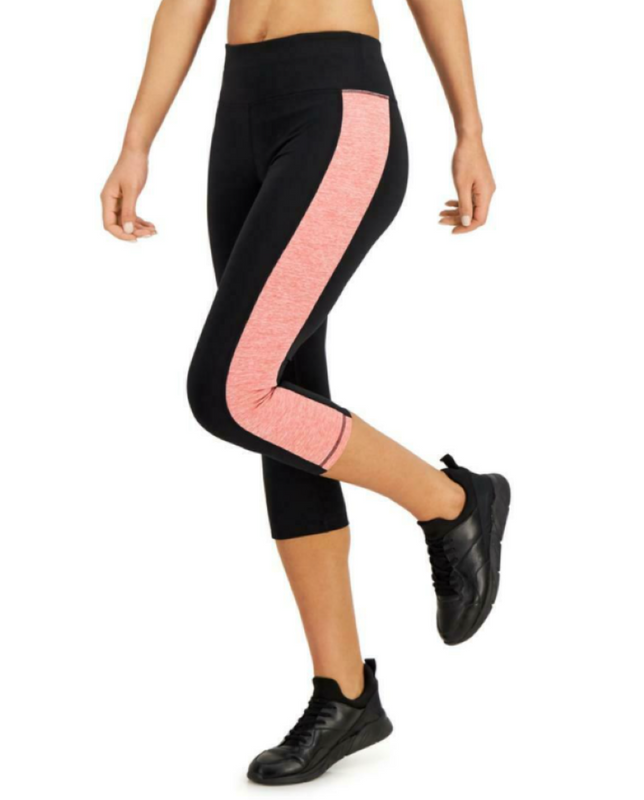 ID Ideology Women's Plus Size Colorblocked Capri Leggings - Picture 40 of 51