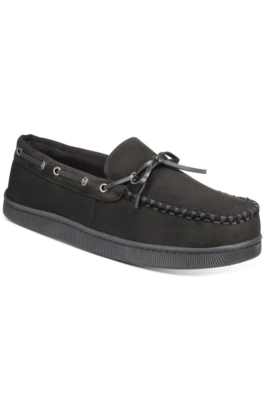 Club Room Men's Moccasin Slippers - Picture 5 of 6