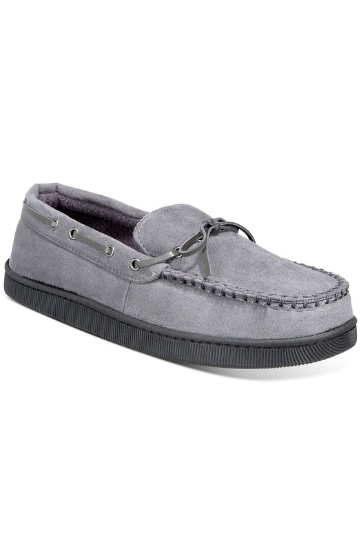 Club Room Men's Moccasin Slippers - Picture 6 of 6