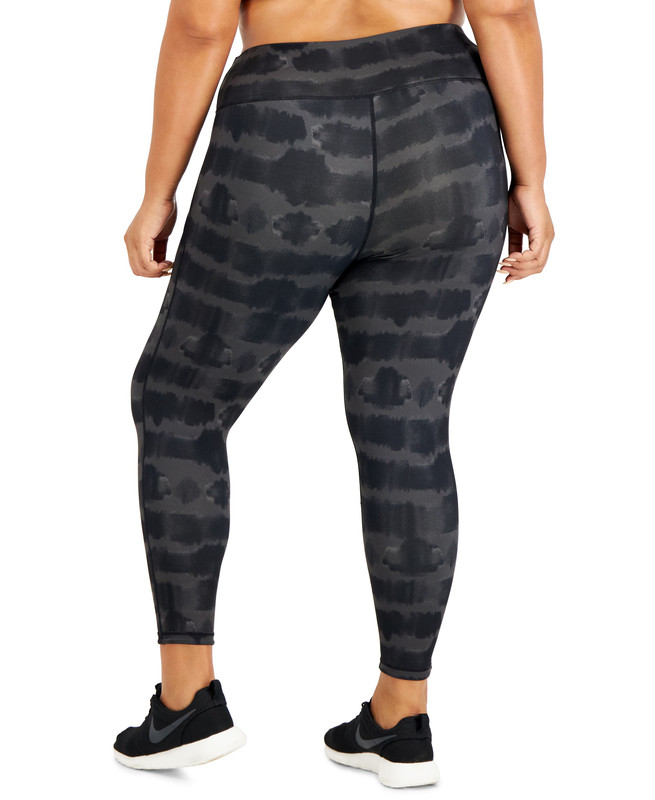 Ideology Women's Plus Size Tie-Dyed Reversible Leggings - Picture 10 of 10