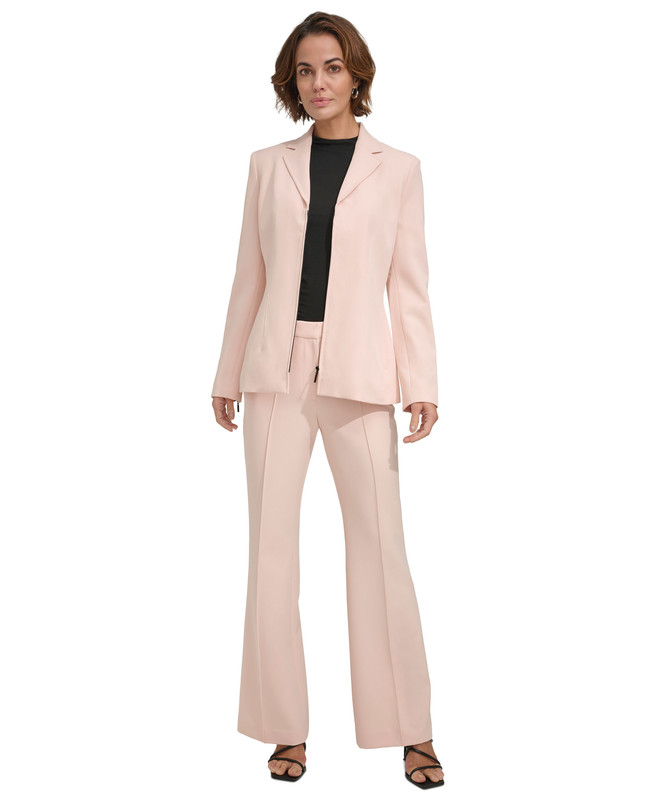 DKNY Women's Zip-Front Jacket - Picture 6 of 10