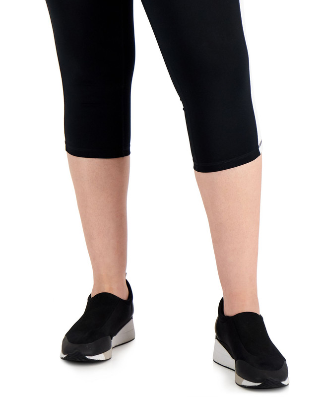 ID Ideology Women's Plus Size Colorblocked Capri Leggings - Picture 11 of 51