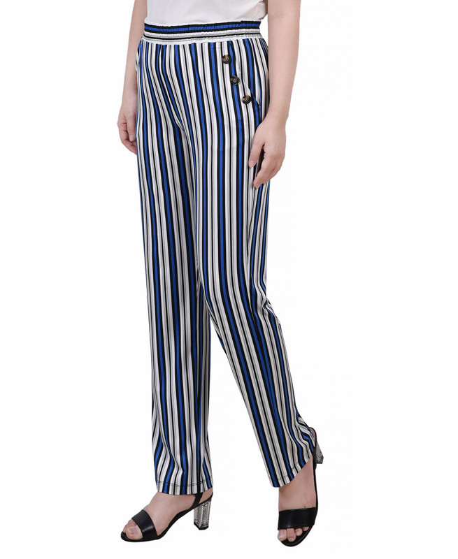 Pantalones para mujer NY Collection Petite Pull On - Imagen 9 de 12
