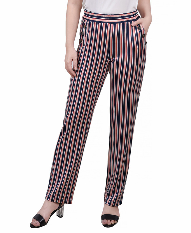 Pantalones para mujer NY Collection Petite Pull On - Imagen 10 de 12
