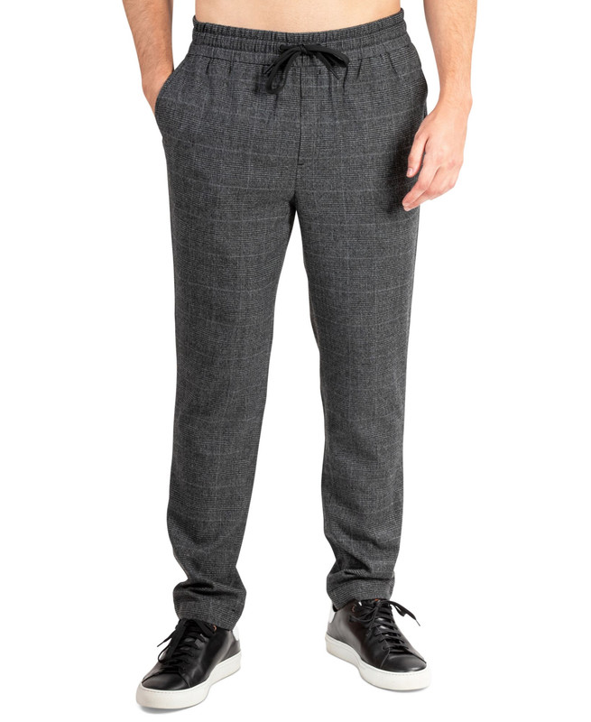 Мужские пижамные брюки Natori в клетку Dogen Glen