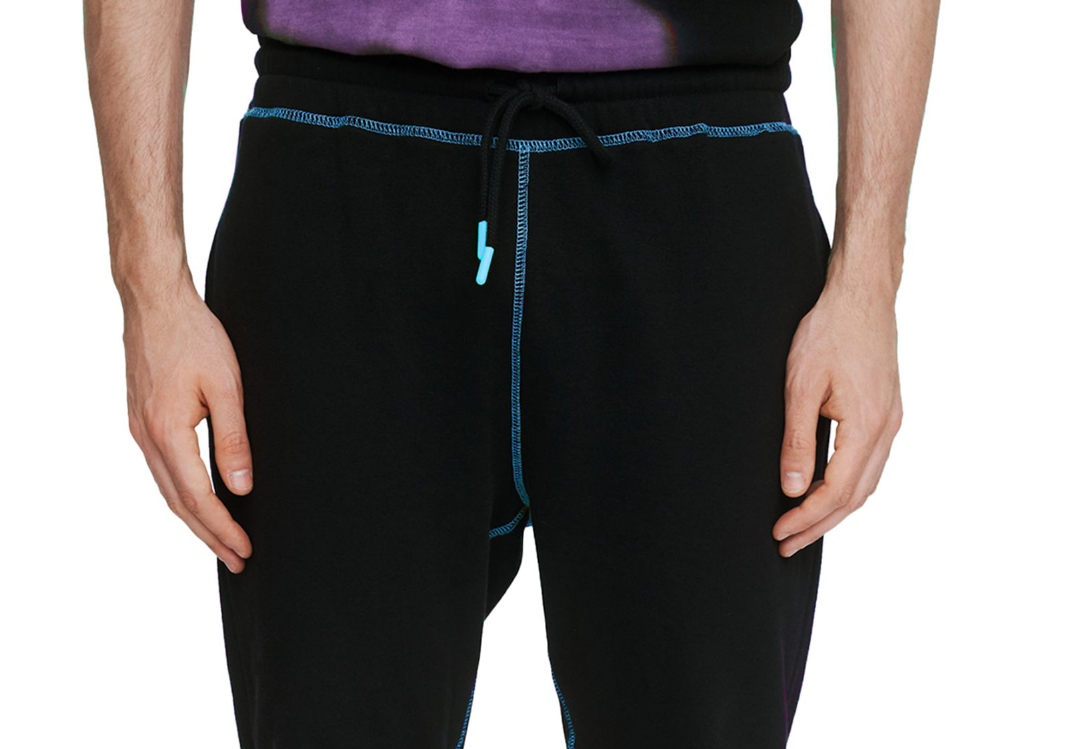 Eleven Paris Herren Regular Fit Exposed Seam Fleece Jogginghose - Bild 6 von 8