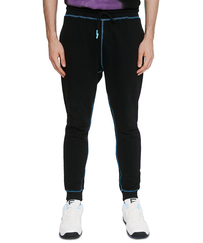 Eleven Paris Herren Regular Fit Exposed Seam Fleece Jogginghose - Bild 7 von 8