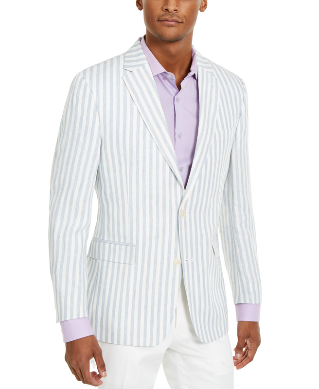 White Stripe Sport Coat | eBay