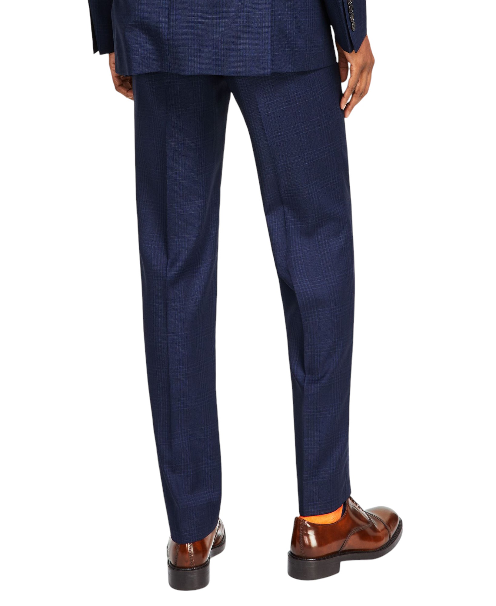 Lauren Ralph Lauren Men's Classic-Fit UltraFlex Stretch Flat Front Suit Pants - Picture 7 of 15