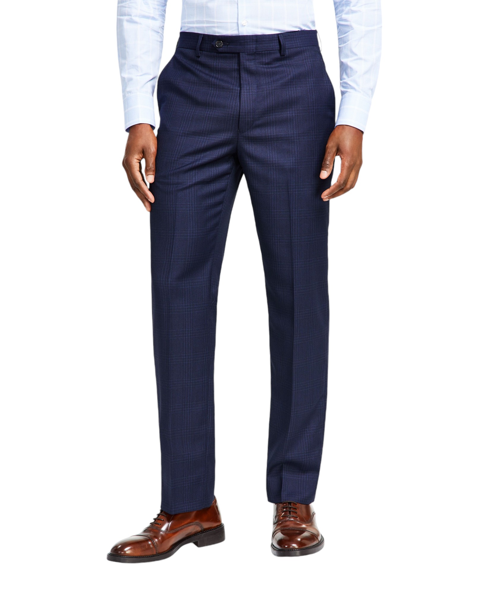 Lauren Ralph Lauren Men's Classic-Fit UltraFlex Stretch Flat Front Suit Pants - Picture 6 of 15