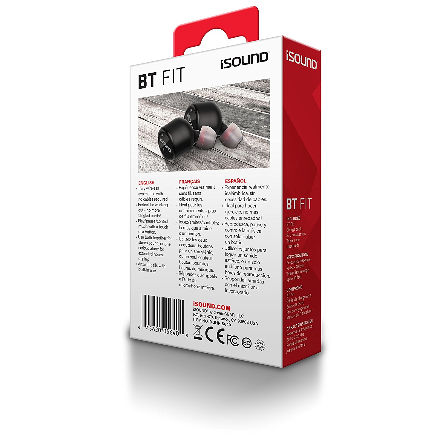 iSound BT FIT Truly Wireless Bluetooth Earbuds for iPhone 7 Smartphones | eBay