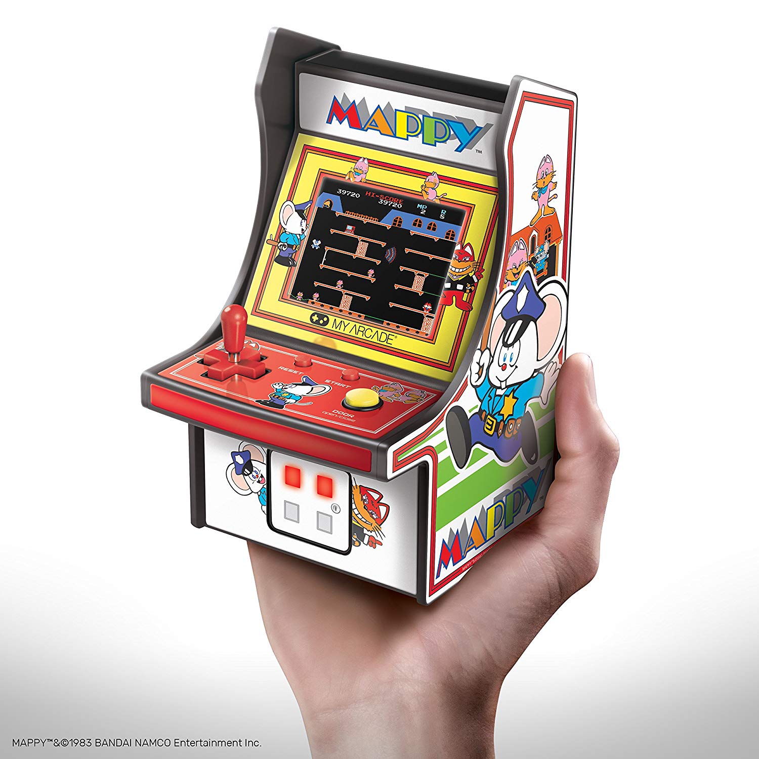 MY ARCADE MAPPY 6" Micro Arcade Machine Portable Handheld Video Game 845620032242 eBay