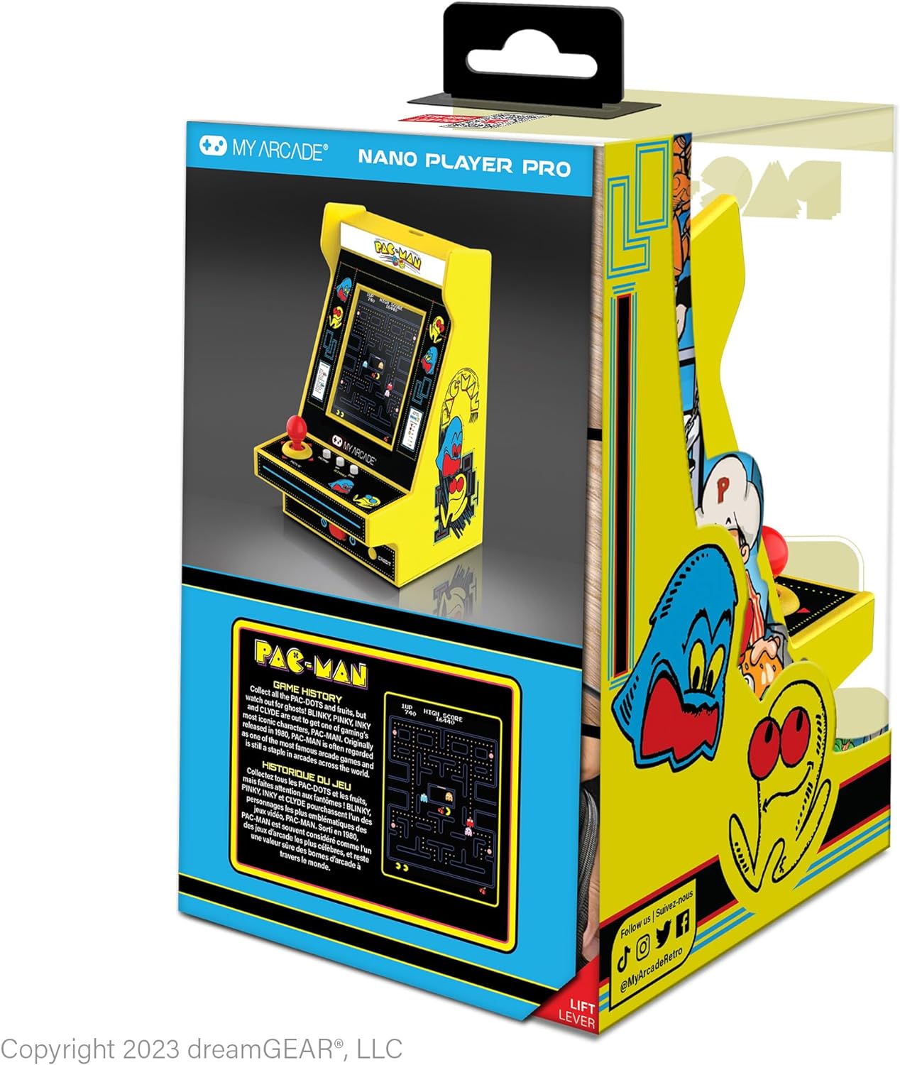 My Arcade Pac-Man Nano Player Pro Portable Mini Arcade Machine