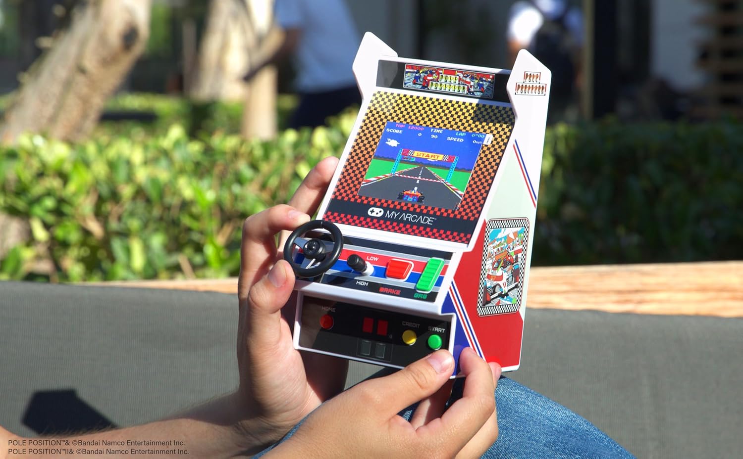 マイアーケード　ポールポジション　美品 My Arcade Pole Position Racing Player Retro Mini Arcade