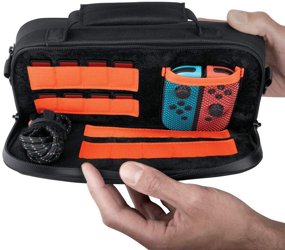 Bionik Power Commute Carrying Bag Case w/10000 mAh Battery Bank