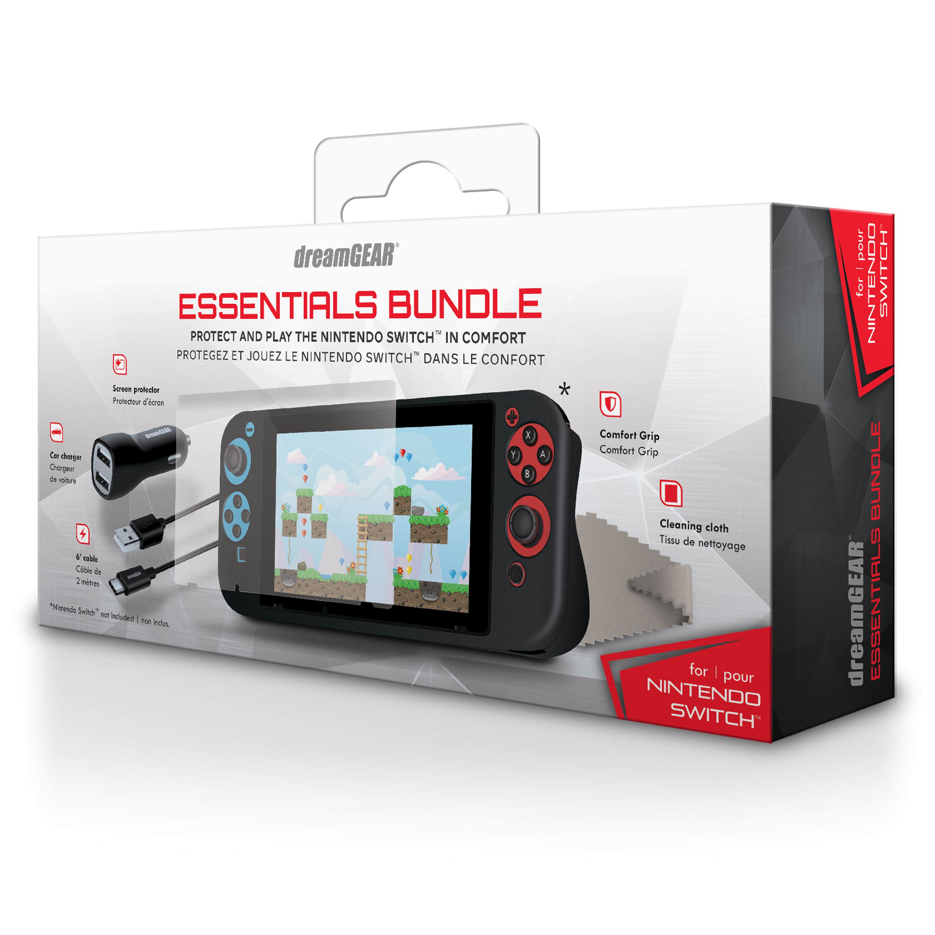 dreamGEAR Nintendo Switch Essentials Starter Bundle Kit 845620065011 eBay