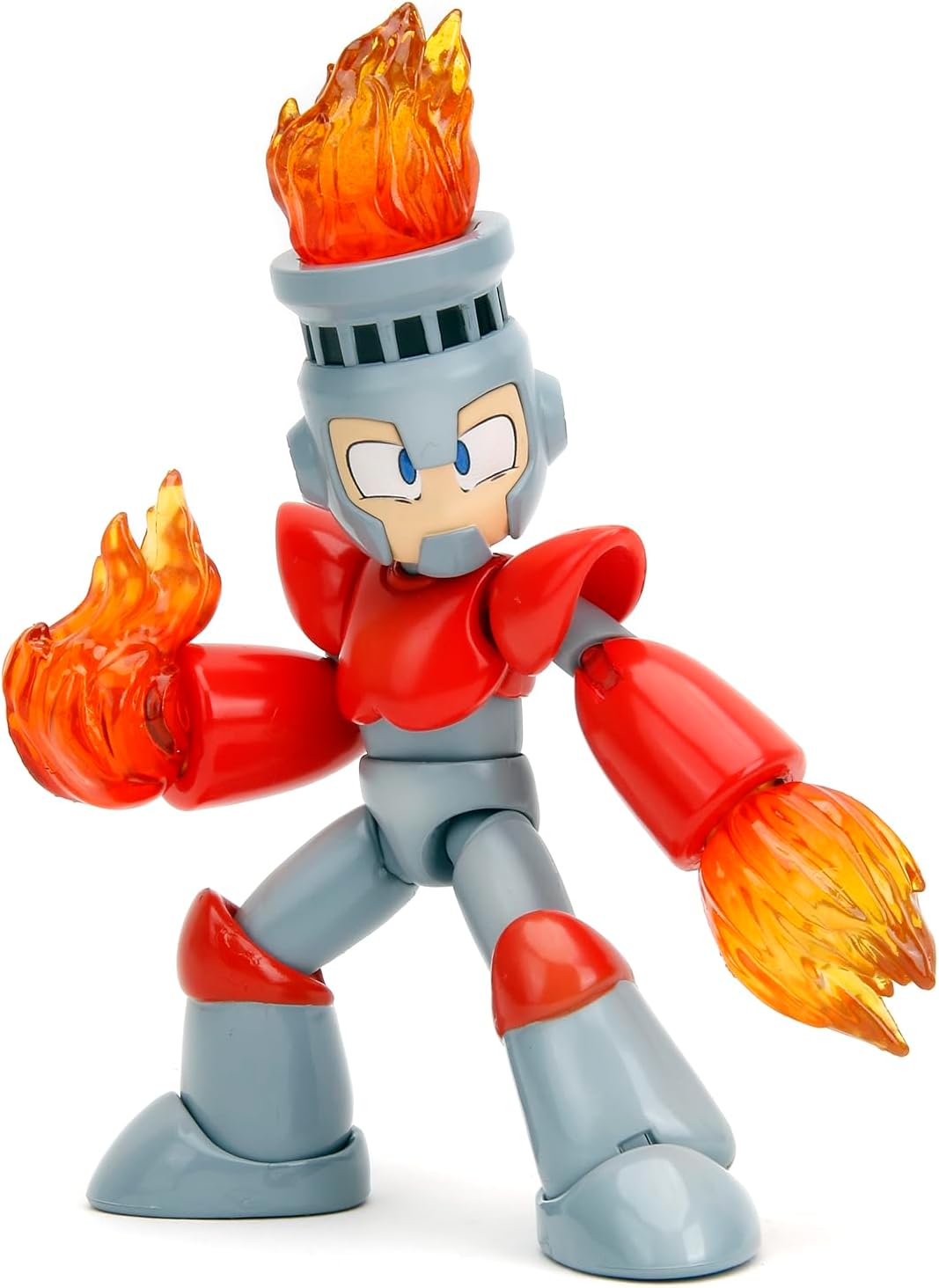 Mega Man Fire Man Official 1/12 Scale Action Figure Toys for Kids