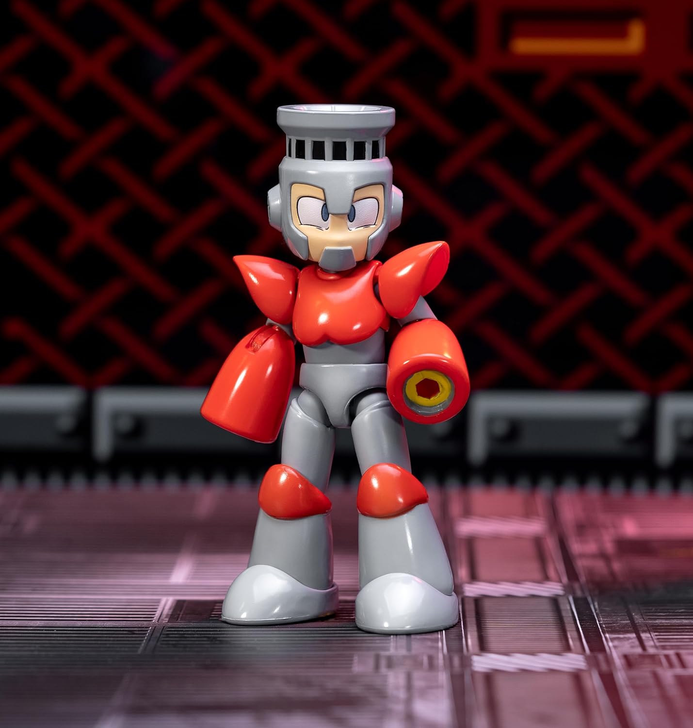 Mega Man Fire Man Official 1/12 Scale Action Figure Toys for Kids