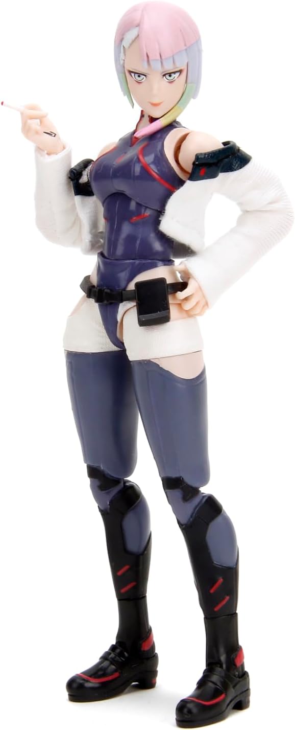 Jada Toys Cyberpunk Edgerunners Lucy 1:12 Scale 5.7” Action Figure