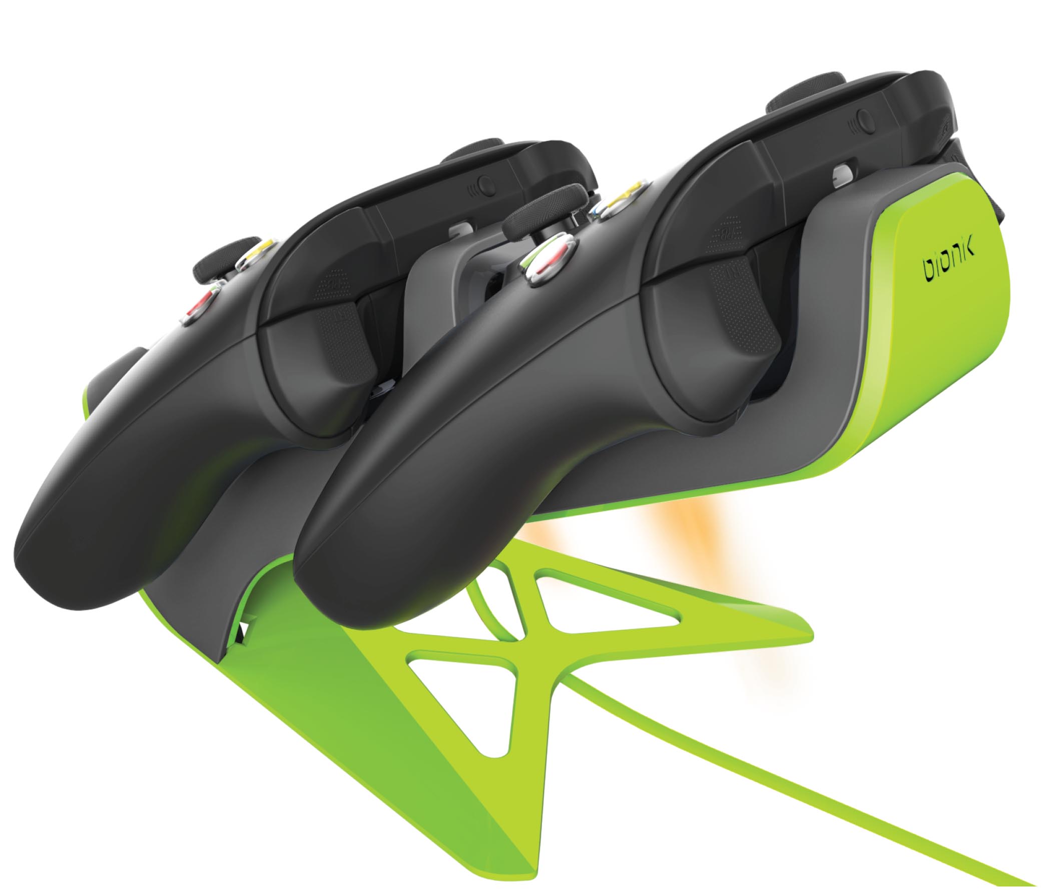 Bionik Power Stand Charger Dock Includes 2x Battery Packs for Xbox