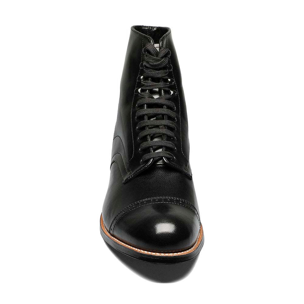 Stacy Adams Classic Madison Black Leather Cap Toe Dress Boot  display picture 1