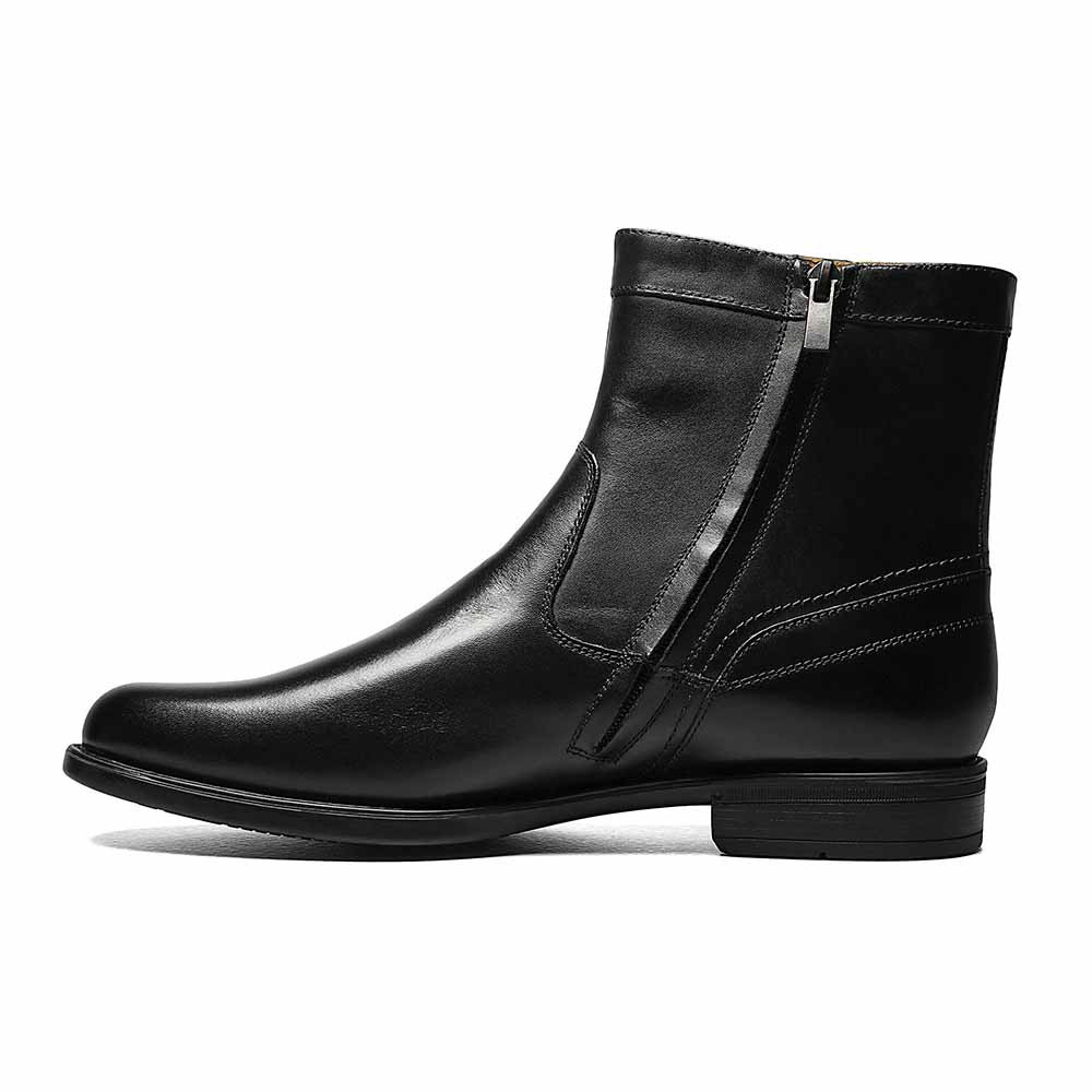 Florsheim Midtown Plain Toe Boots Men\'s Size 14 EEE Leather Side Zip Midtown Plain Toe Zipper Boot Men main image 3