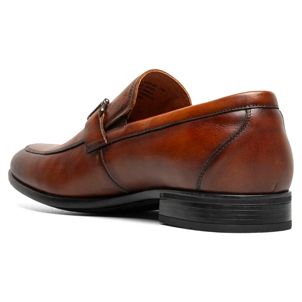 Florsheim Zaffiro Moc-Toe Derby in Cognac/Brown | Size 9US Florsheim Zaffiro Moc Toe Bit Loafers II, Brown | Loafers  main image 3