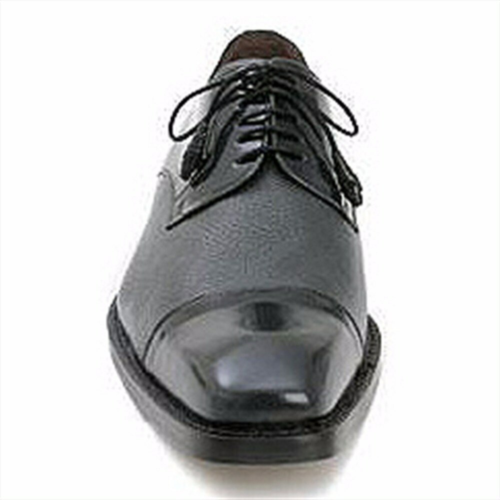 Oxford Mezlan Soka gris cordones piel de ciervo genuina - Imagen 8 de 10