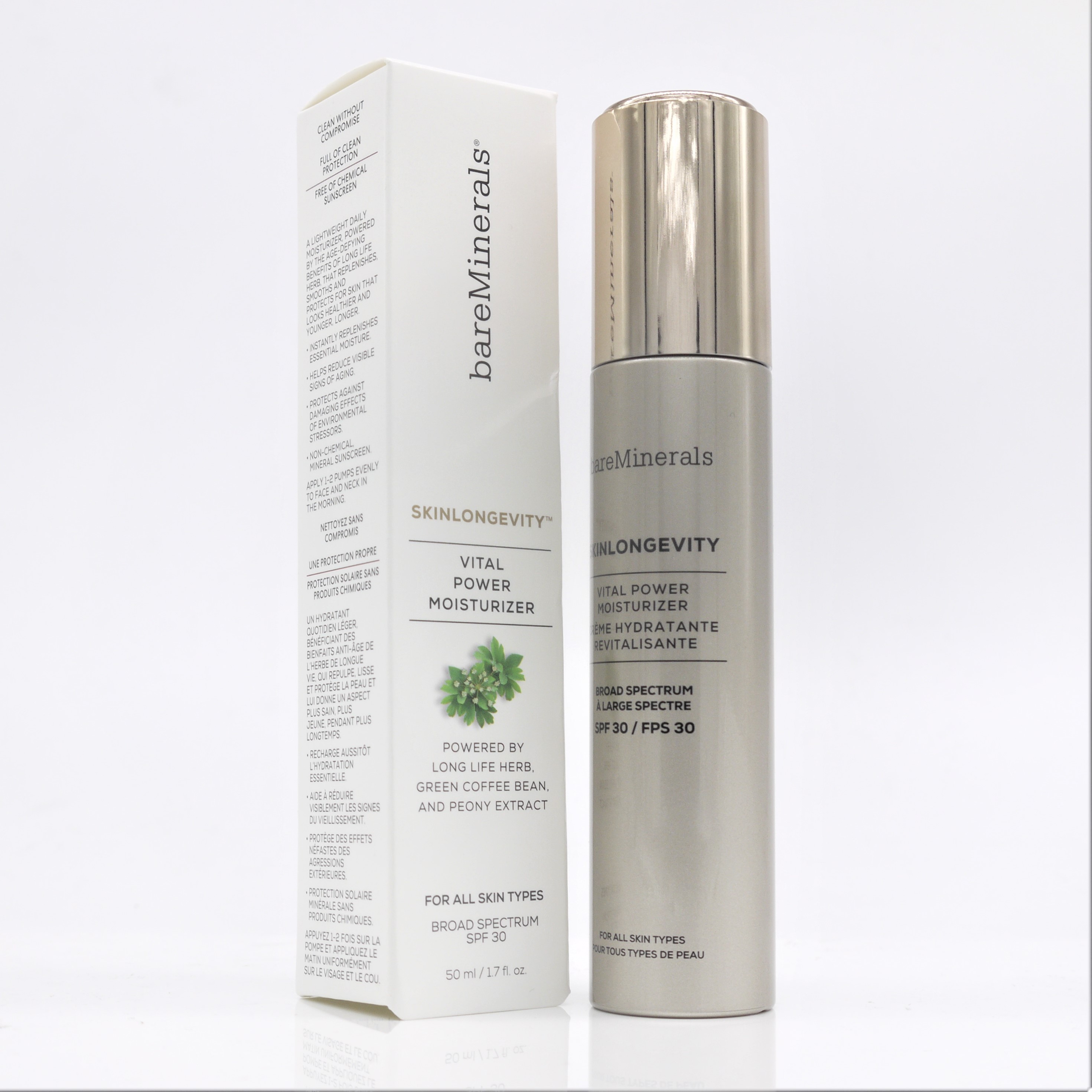 bareminerals skinlongevity moisturiser