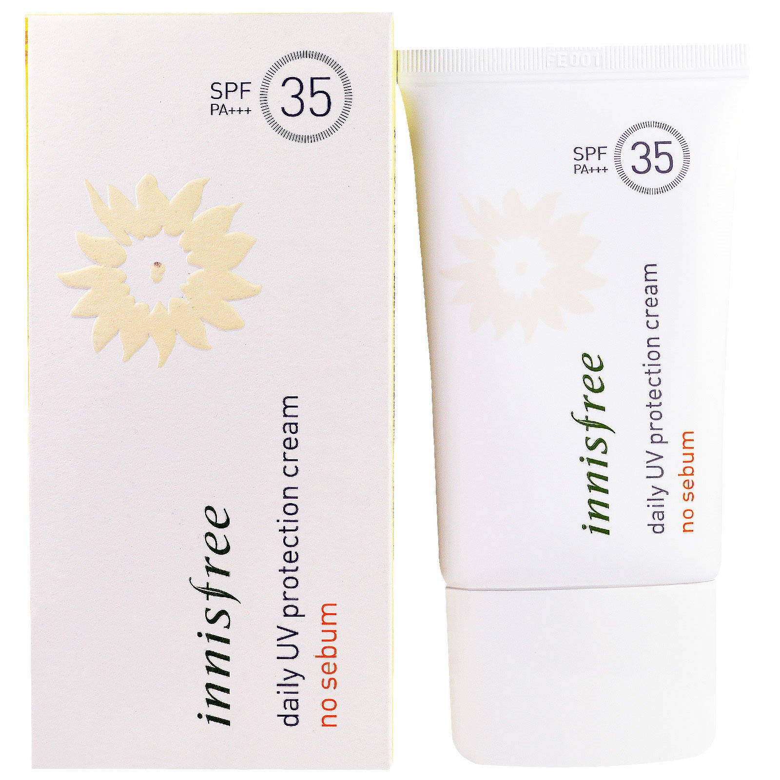 Innisfree Daily UV Protection Cream No Sebum SPF 35+, 50 ml eBay
