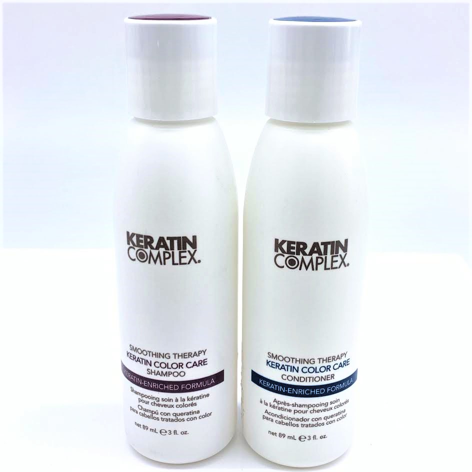 Keratin Complex Keratin Color Care Shampoo & Conditioner, Travel Size 3