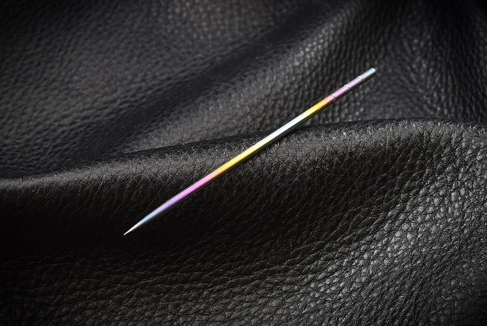 Mummert Knives Titanium Picks Rainbow Finish - Picture 4 of 4