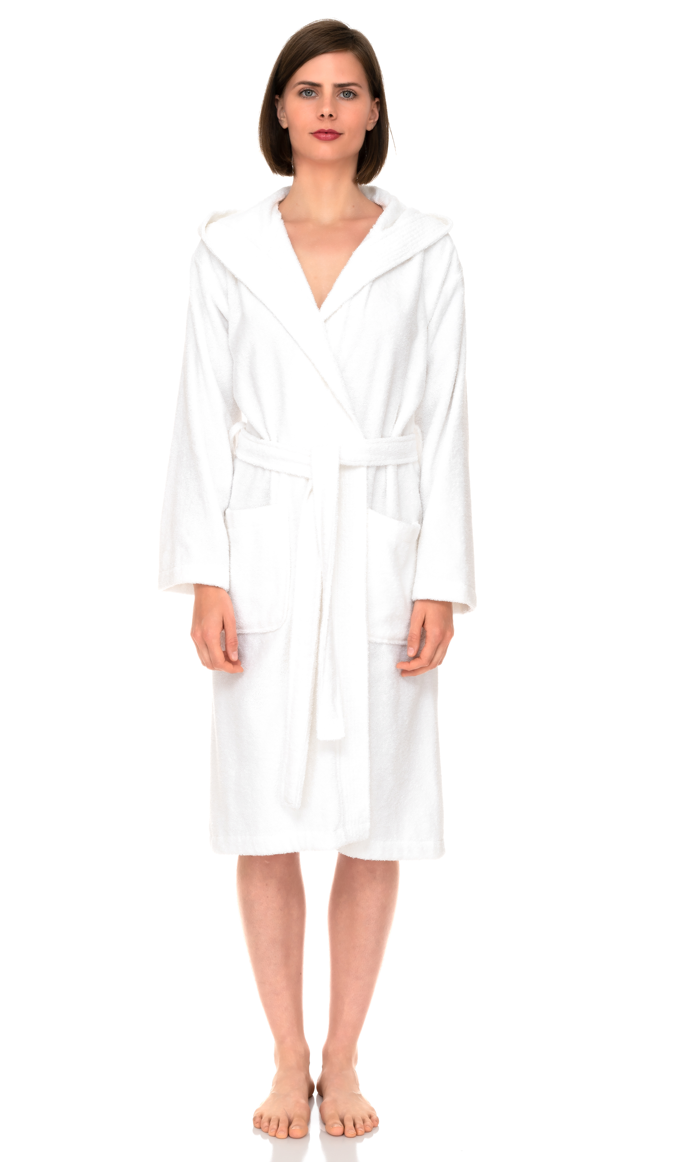 TowelSelections Women's Hooded Robe, Cotton Terry Cloth Bathrobe eBay