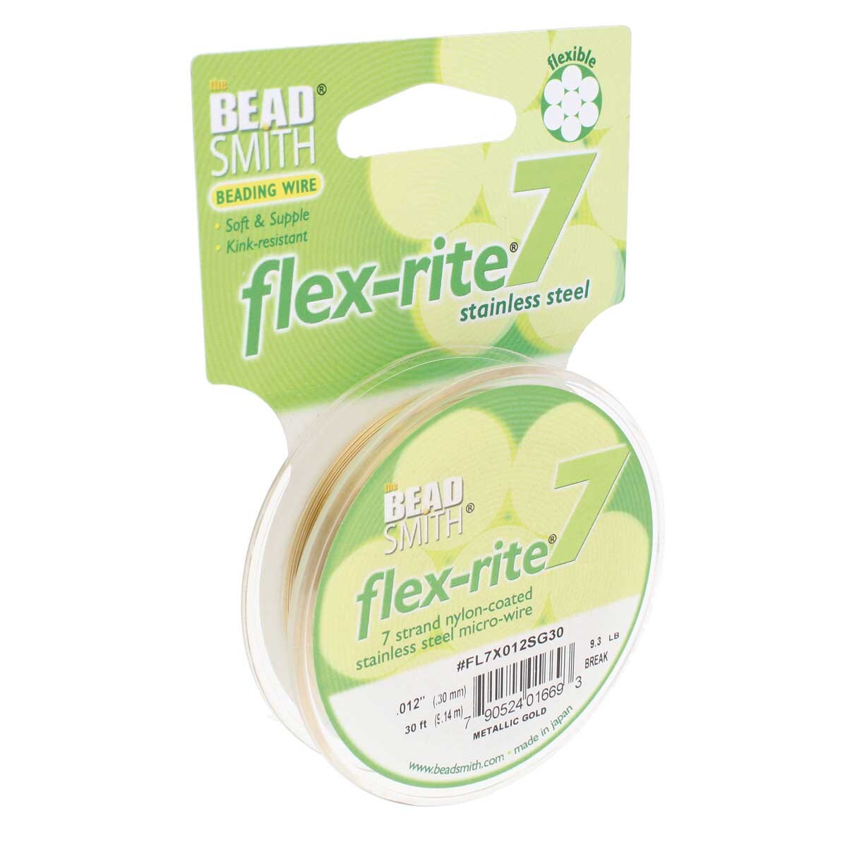 FLEX-RITE Flexrite 7 Strand Beading Wire Nylon Coated Metal 10-1,000 feet CHOICE - Picture 14 of 47