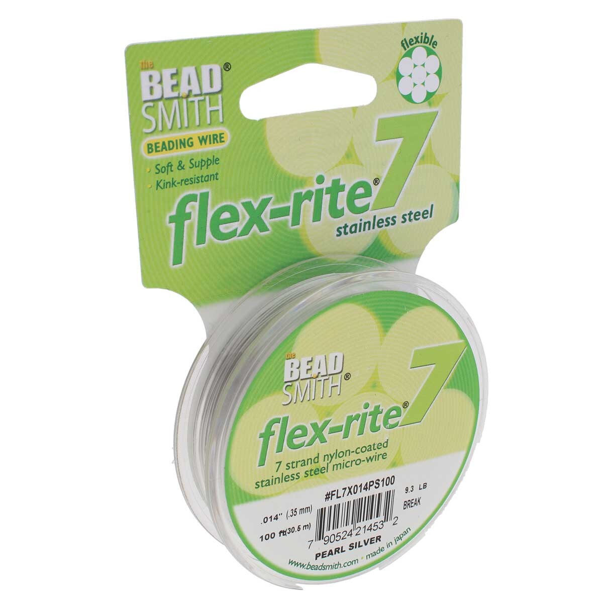 FLEX-RITE Flexrite 7 Strand Beading Wire Nylon Coated Metal 10-1,000 feet CHOICE - Picture 21 of 47