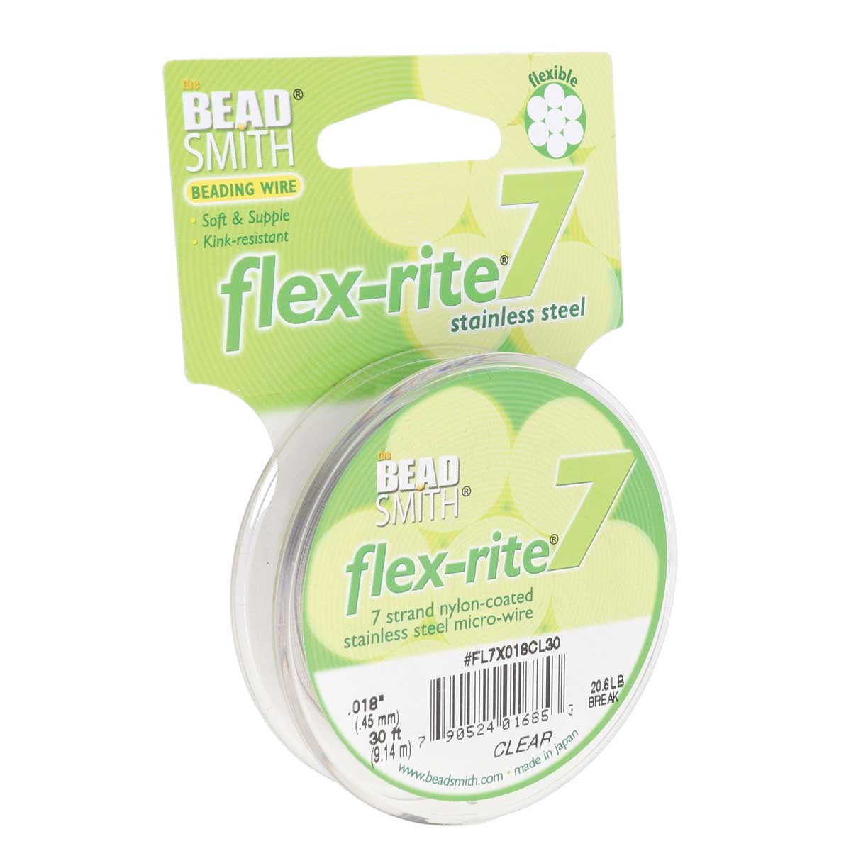 FLEX-RITE Flexrite 7 Strand Beading Wire Nylon Coated Metal 10-1,000 feet CHOICE - Picture 9 of 47