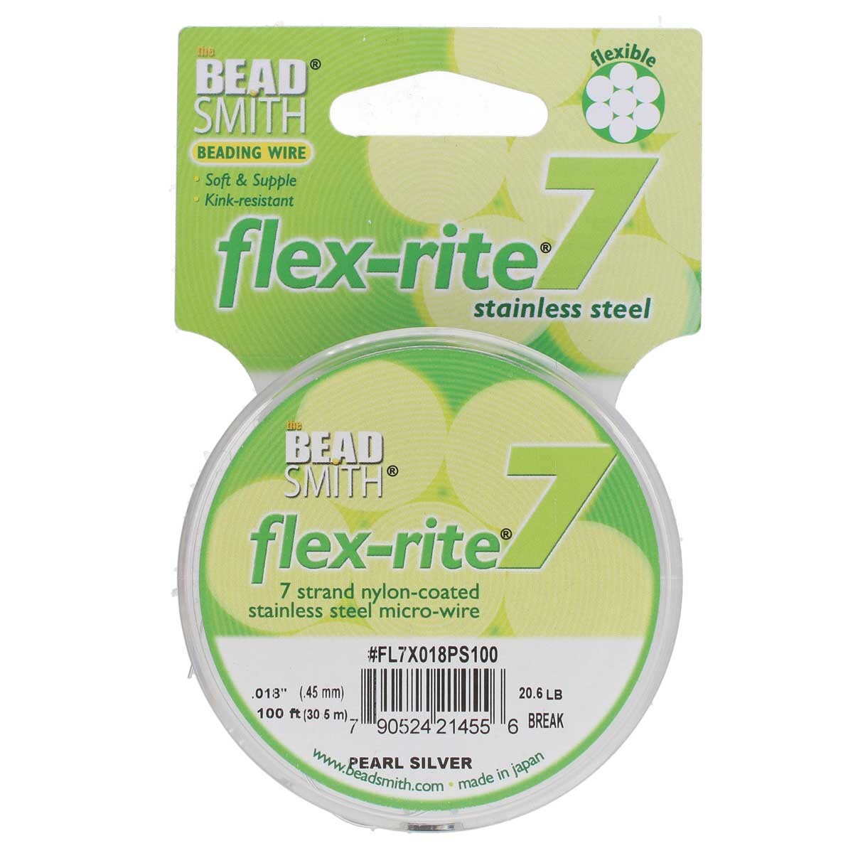 FLEX-RITE Flexrite 7 Strand Beading Wire Nylon Coated Metal 10-1,000 feet CHOICE - Picture 23 of 47