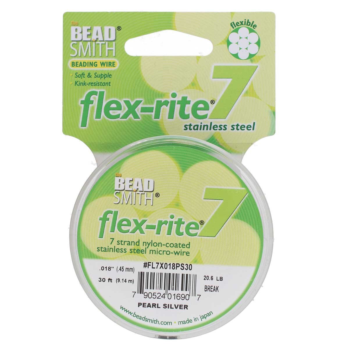 FLEX-RITE Flexrite 7 Strand Beading Wire Nylon Coated Metal 10-1,000 feet CHOICE - Picture 22 of 47