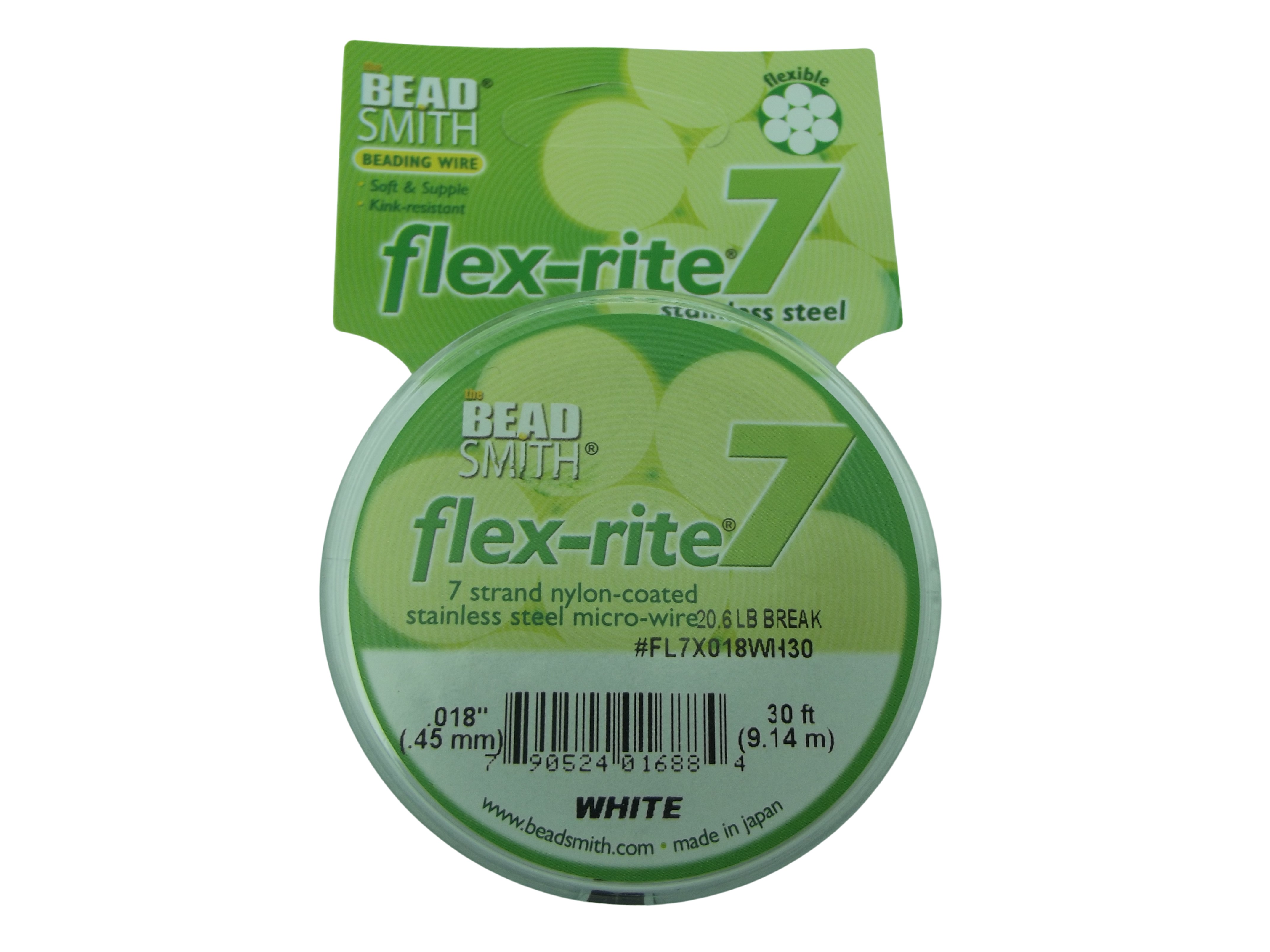 FLEX-RITE Flexrite 7 Strand Beading Wire Nylon Coated Metal 10-1,000 feet CHOICE - Picture 44 of 47