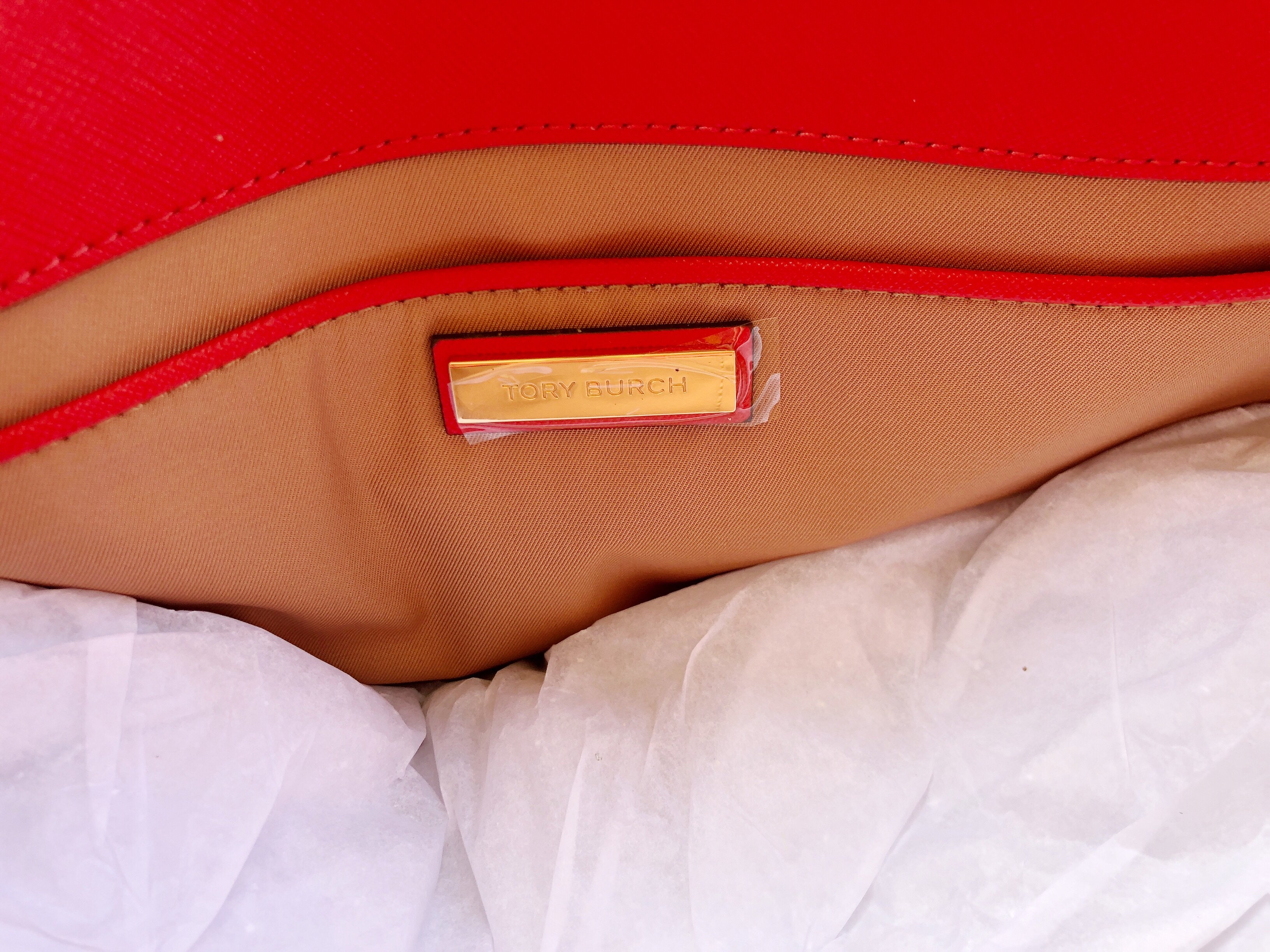 Tory Burch Robinson Small Double Zip Tote Satchel Crossbody Bag