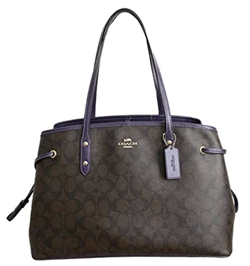 coach drawstring carryall