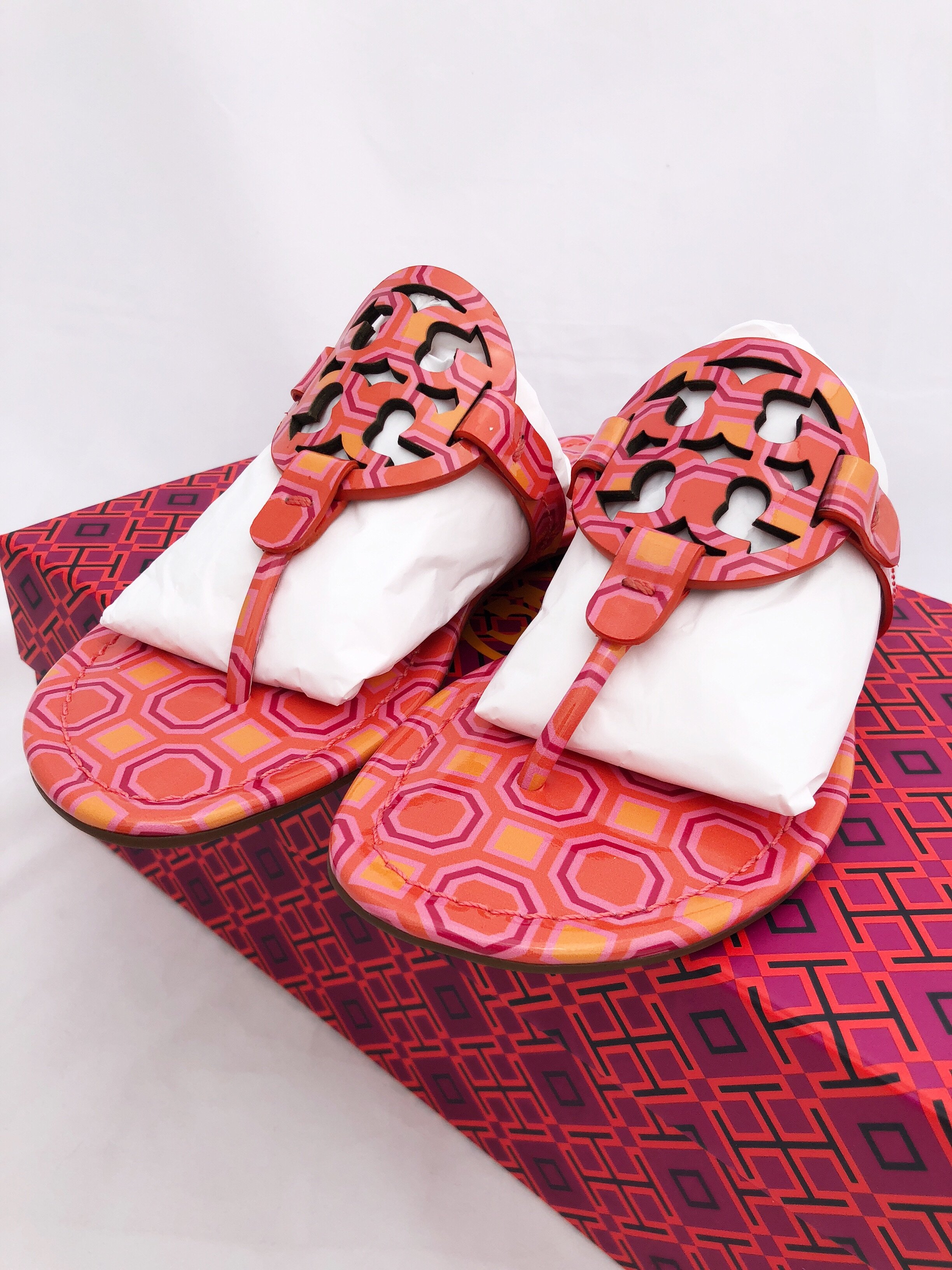 Tory Burch ピンク フラットシューズ 5M トリーバーチ フラットシューズ TORY BURCH ピンク - メルカリ