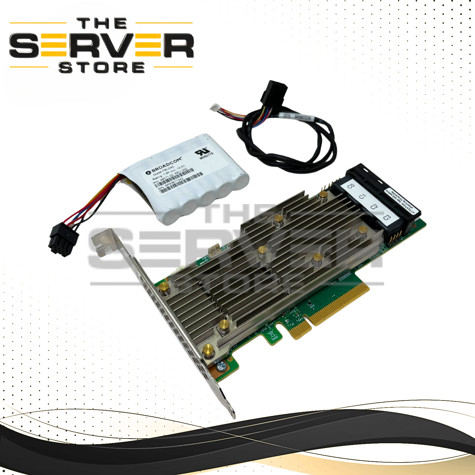 Broadcom MegaRAID 9461-16i Tri-Mode 12G SAS/NVMe RAID W/ Battery