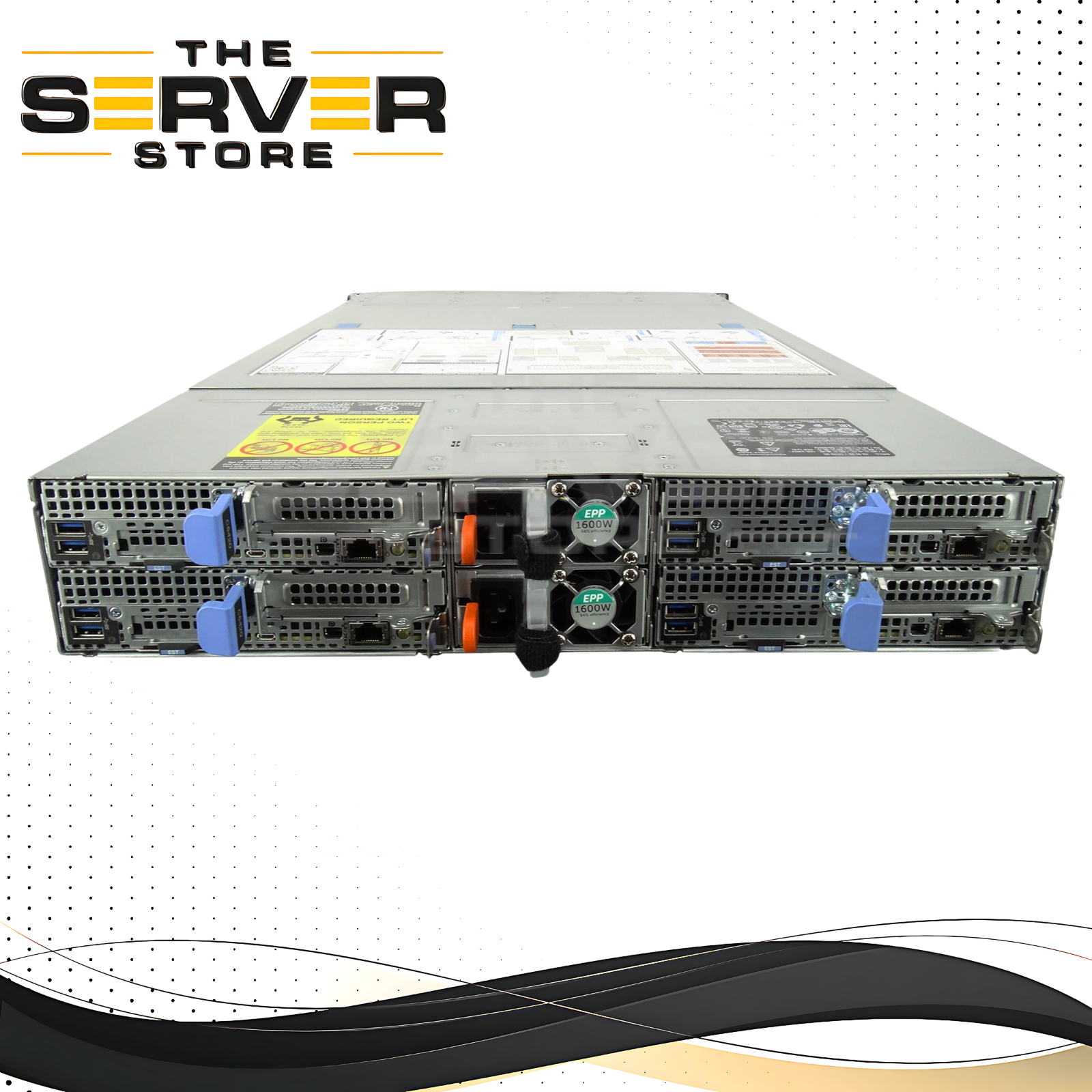 Dell C6420 4-Node LFF 8x Platinum 8173M 2.0GHz 28C 4TB 2x 10GbE