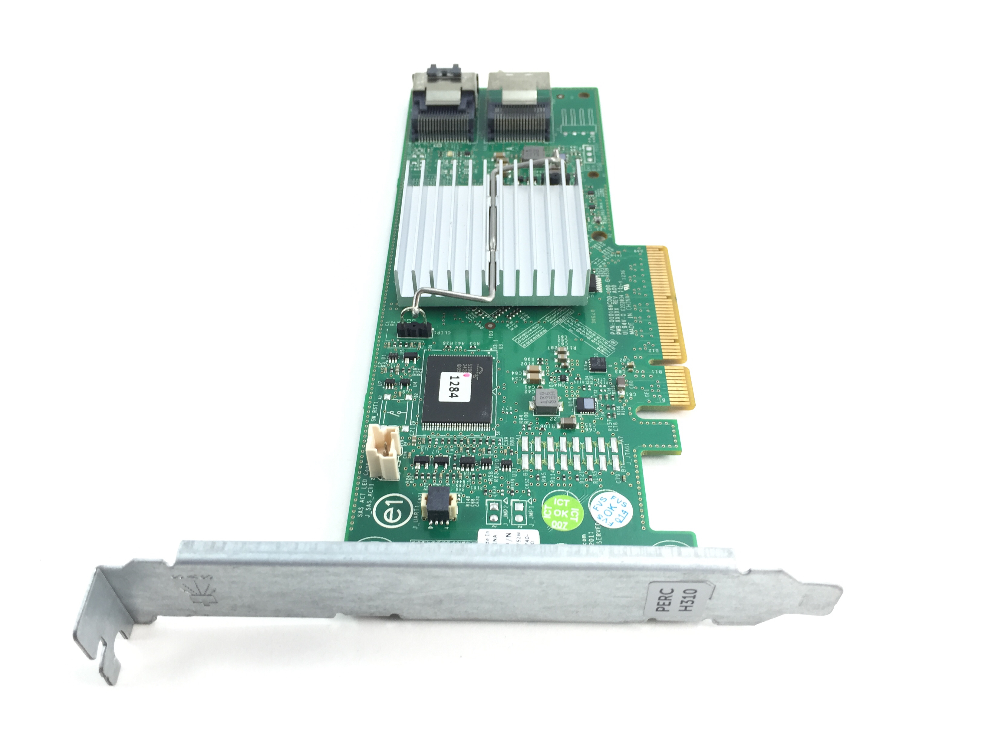 I/O Port Cards Dell PowerEdge 8Port 6GB/s PCIe x8 SAS SATA RAID Controller PERC H310 0HV52W