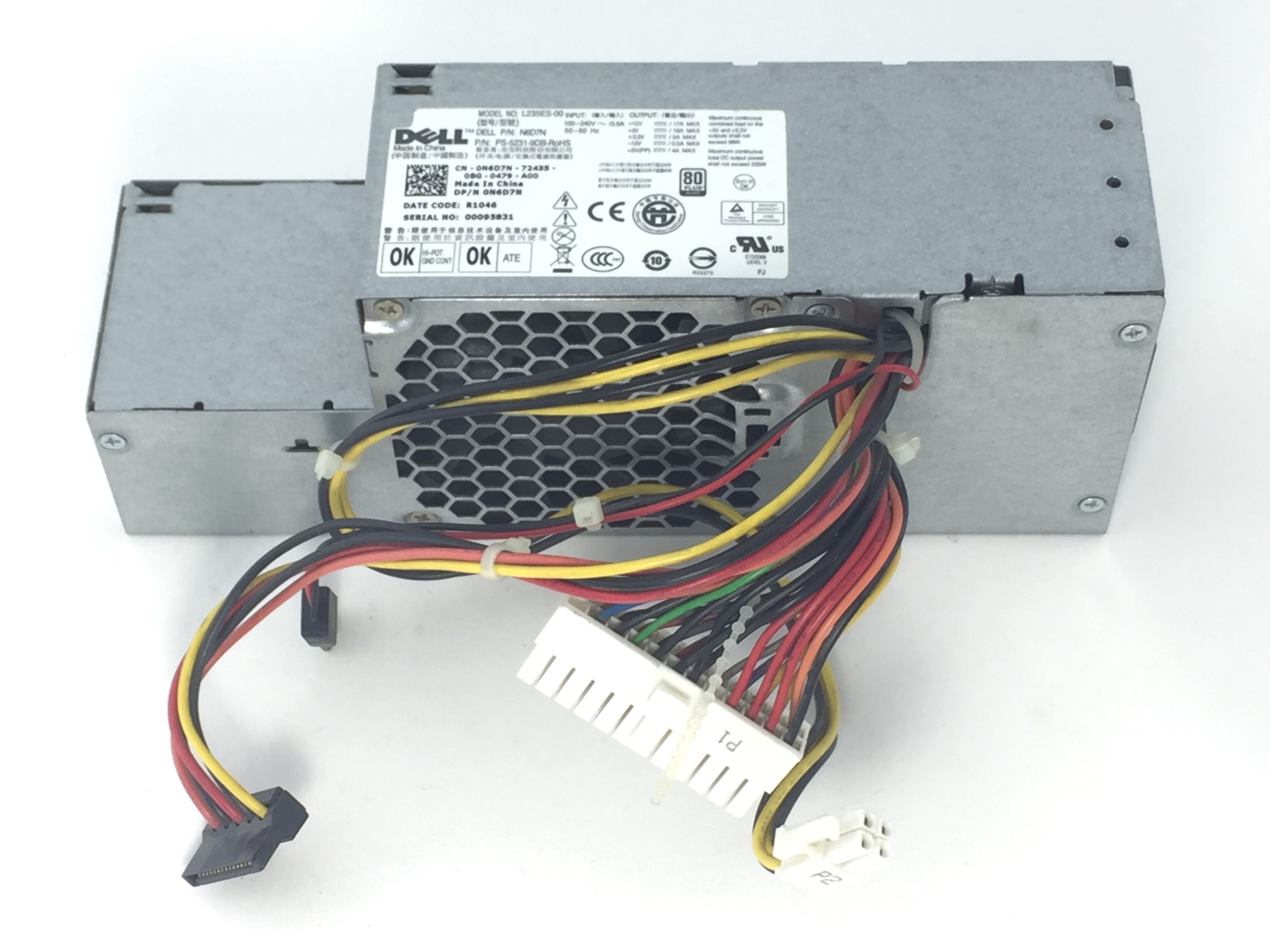 0N6D7N Dell Optiplex 380 SFF 235W Power Supply | eBay