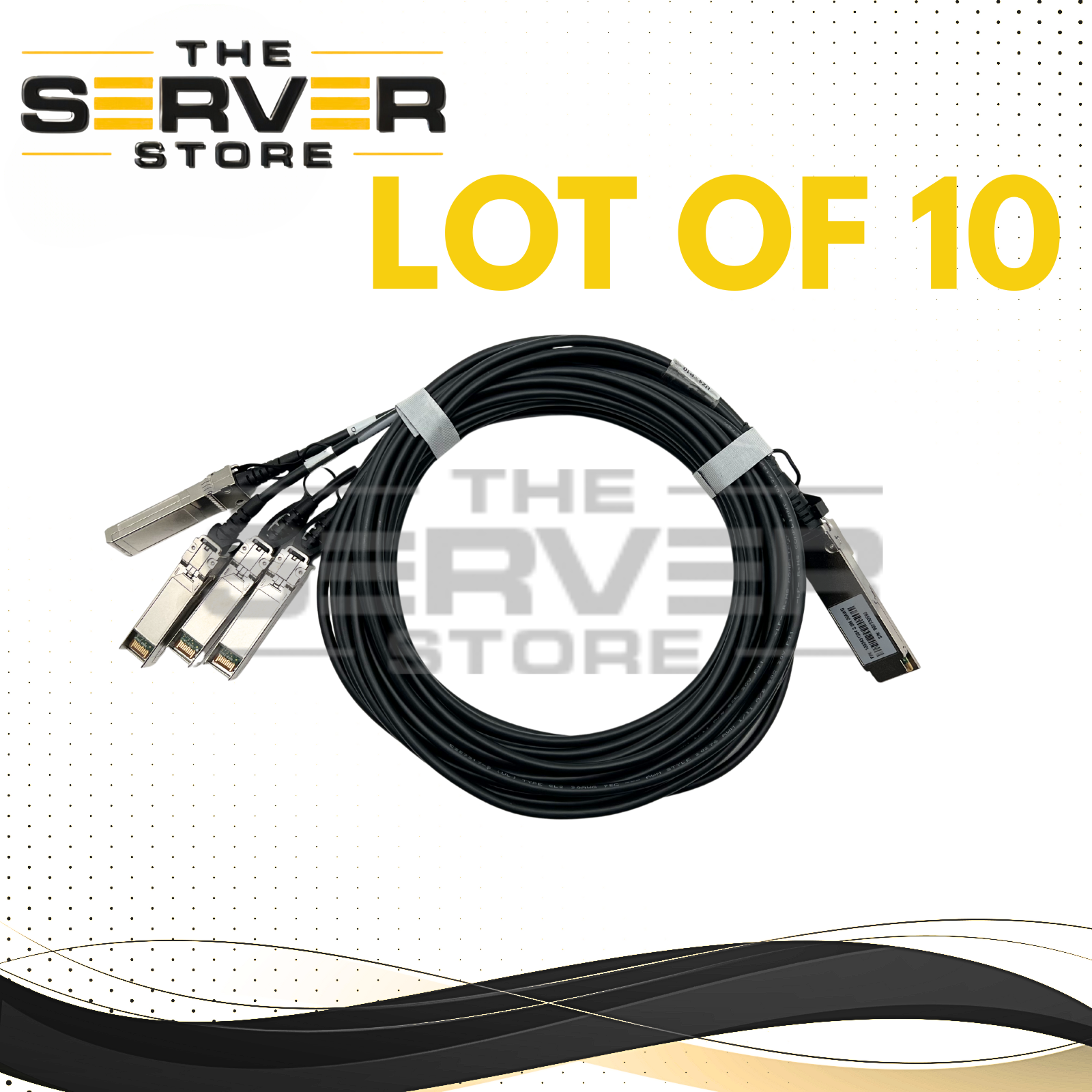 Molex QSFP28 to 4 SFP28 Breakout Cable 3m ( LOT ) 1003451304 - Afbeelding 3 van 4