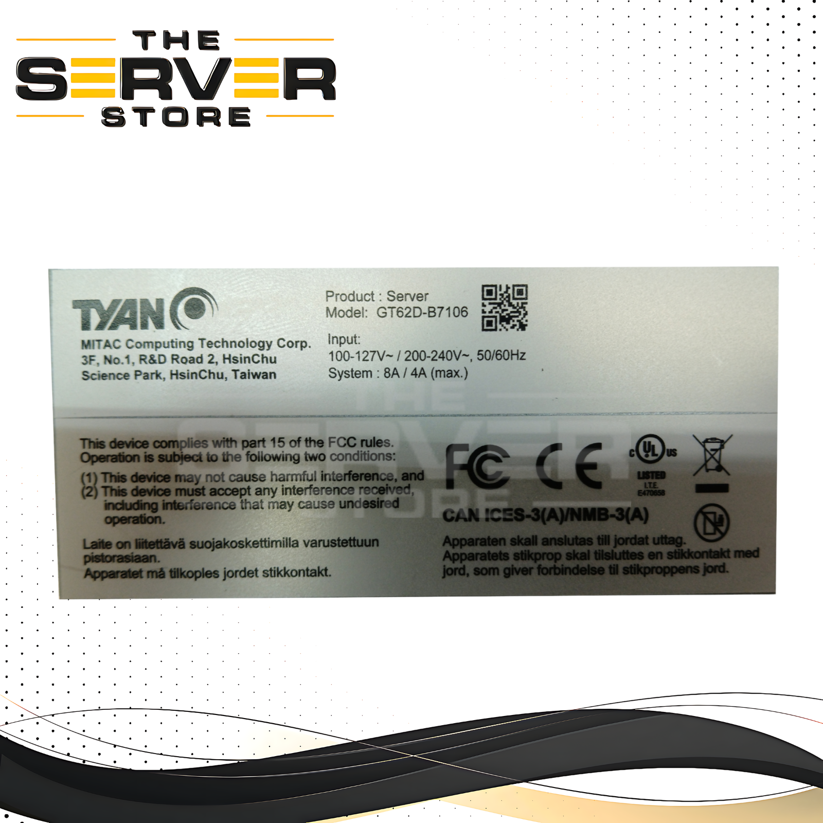 Tyan GT62D-B7106 1U NVMe Server 2x Xeon 10 Core 4114 64GB