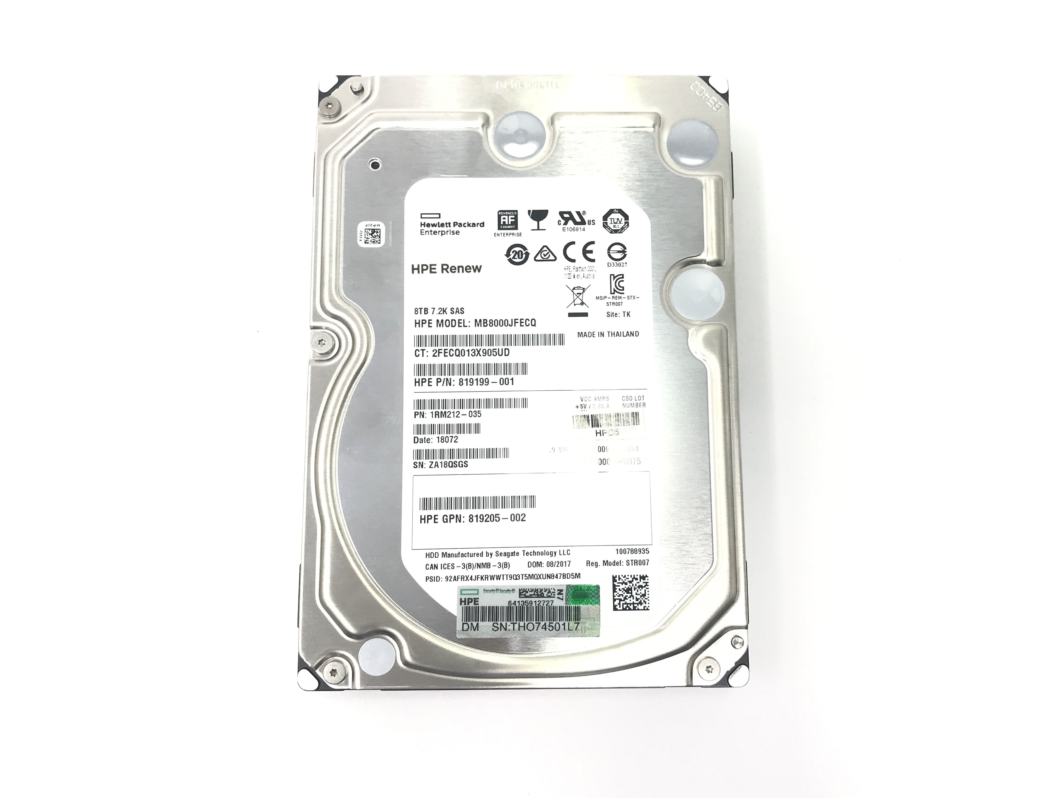 Hdd 8tb HGST HUH728080AL4200 3.5